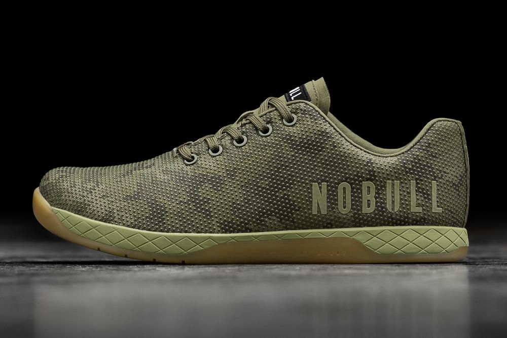 NOBULL Women's Moss Training Shoes - Moss Camo - Ireland (3271LKFPB)